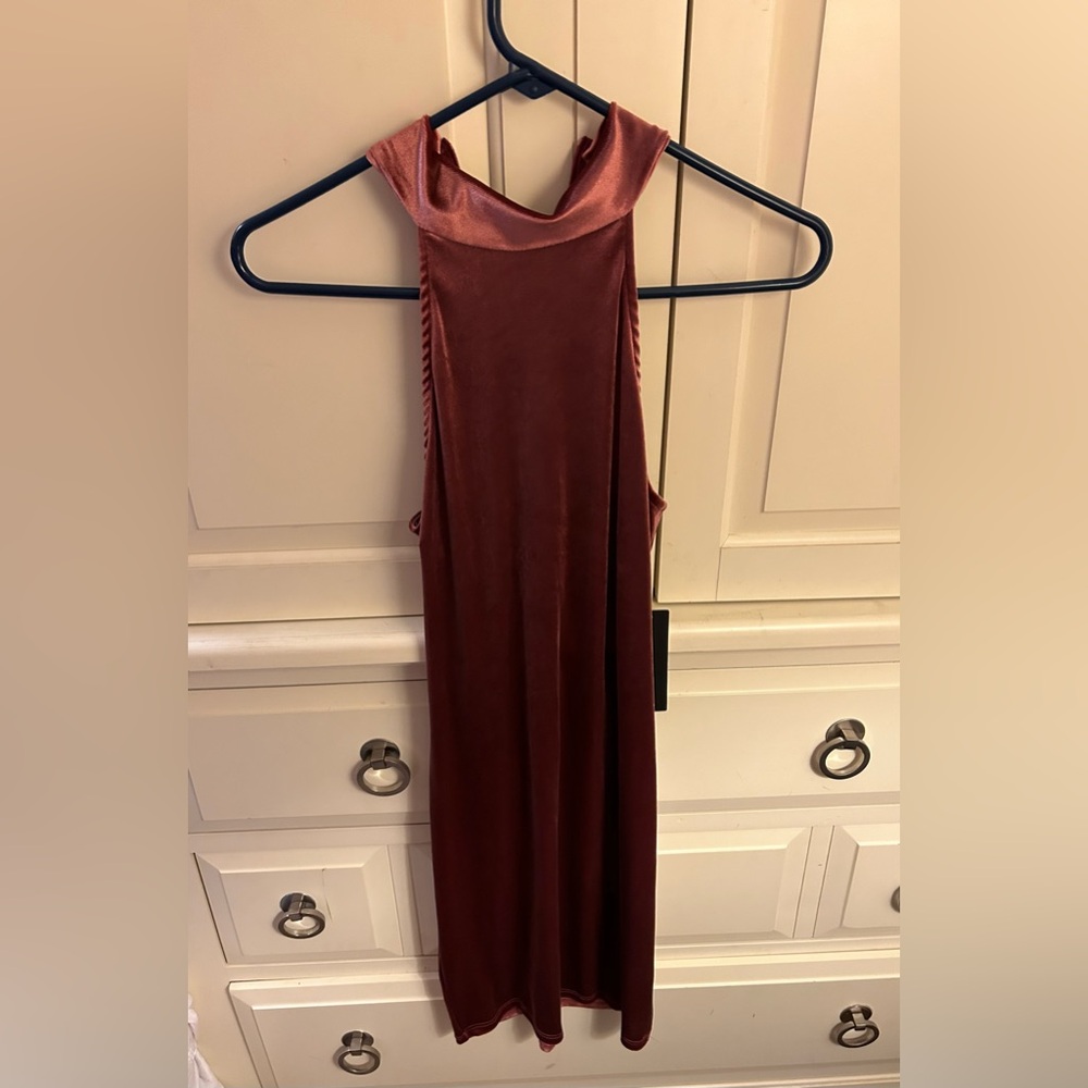 Lulu brand new size small velvet dress.